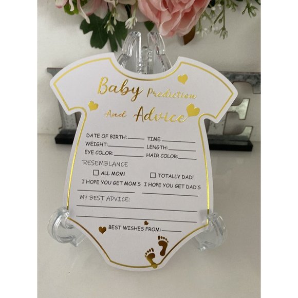 Parents Advice Baby Shower Game 15 Cards Party Activity Fun Notecards Unisex NWT - Picture 12 of 16